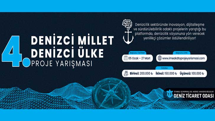 İMEAK Denizci Millet Denizci Ülke Proje Yarışması 2026
