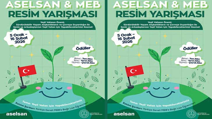 ASELSAN Liseliler Arası Resim Yarışması 2026
