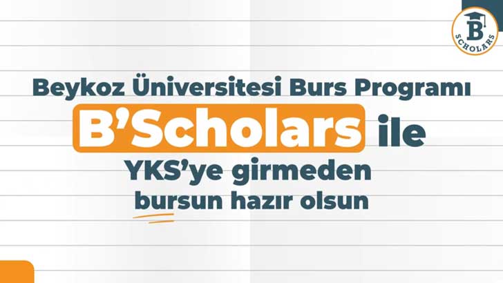 Beykoz Üniversitesi B’Scholars Burs Programı 2026