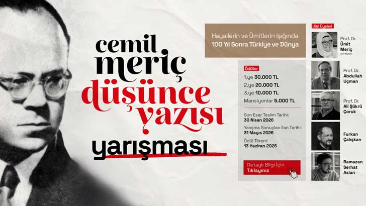 Esenler Belediyesi Cemil Meriç Düşünce Yazısı Yarışması