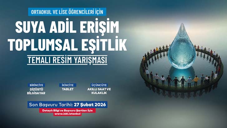 İSKİ Suya Adil Erişim Toplumsal Eşitlik Resim Yarışması