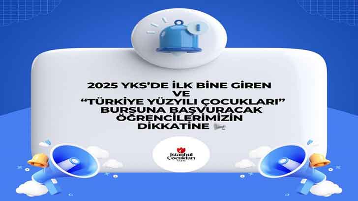 İstanbul Çocukları Vakfı Bursu Başvuruları
