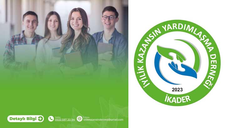İKADER İyilik Kazansın Yardımlaşma Derneği Bursu Başvuruları 2026-2027