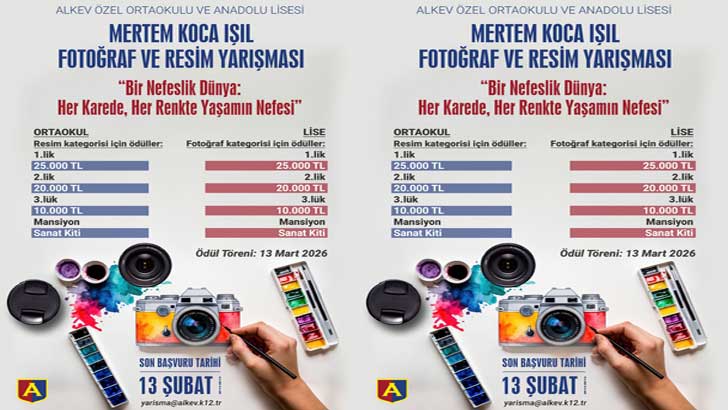 Mertem Koca Işıl Bir Nefeslik Dünya Resim Yarışması