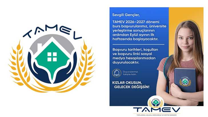 TAMEV Eğitime Destek Bursu 2026-2027