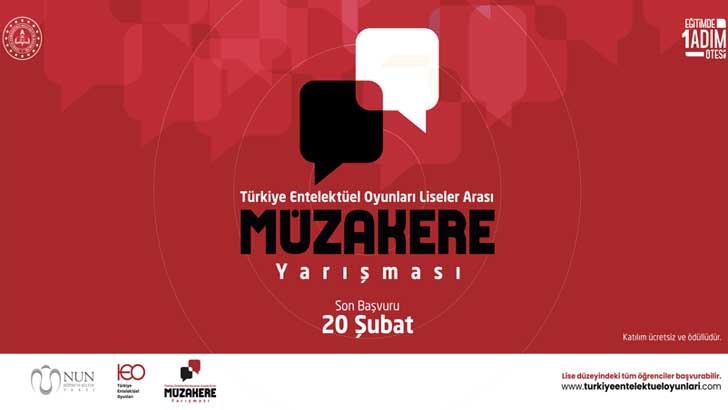 Türkiye Entelektüel Oyunları Liseler Arası Müzakere Yarışması