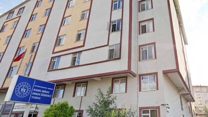 Afyon Kamil Miras KYK Erkek Öğrenci Yurdu