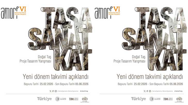 6. AMORF Doğal Taş Proje Tasarım Yarışması 2026
