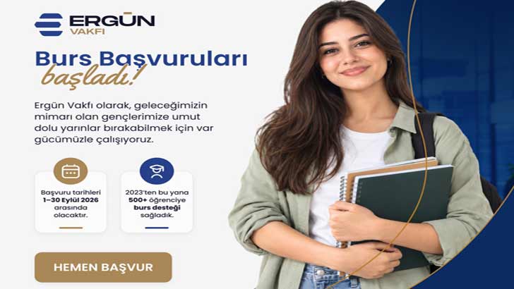 Ergün Holding Ergün Vakfı Bursu