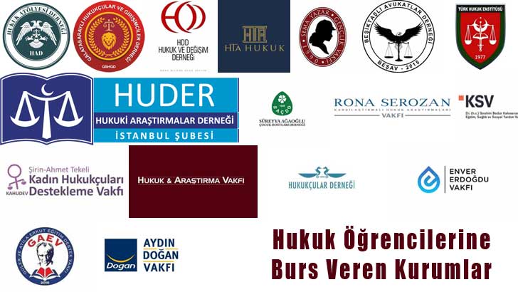 Hukuk Öğrencilerine Burs Veren Kurumlar