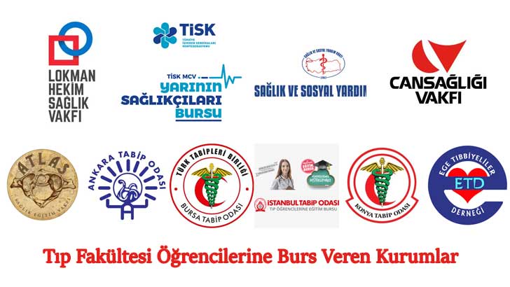 Tıp Fakültesi Öğrencilerine Burs Veren Kurumlar