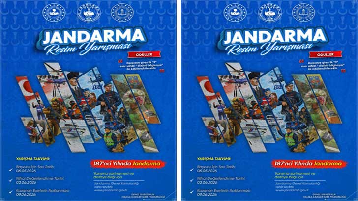 Jandarma Genel Komutanlığı 187 Yılında Jandarma Resim Yarışması