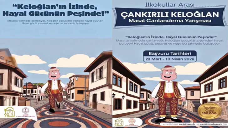 Çankırılı Keloğlan Ulusal Masal Canlandırma Yarışması