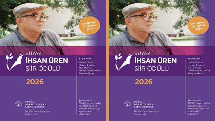 Bursa Yazın Ve Sanat Derneği İhsan Üren Şiir Ödülü