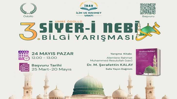 İlim Ve Rahmet Vakfı Umre Ödüllü Siyer Yarışması