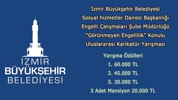 İzmir Belediyesi Görünmeyen Engellilik Uluslararası Karikatür Yarışması