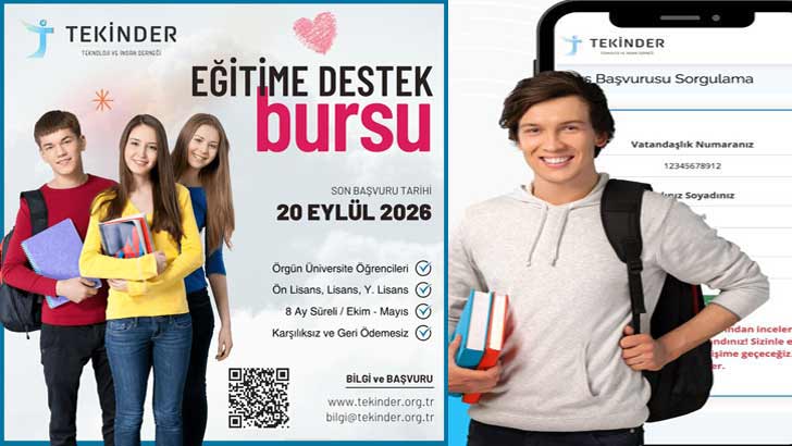 Tekinder Eğitime Destek Bursu