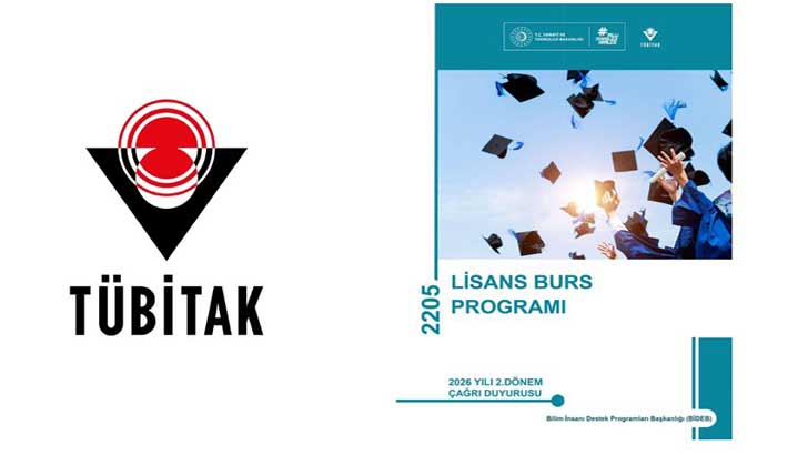 Tübitak 2205 Lisans Bursu Başvuruları 2026/2