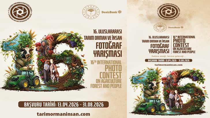 16. Uluslararası Tarım Orman Ve İnsan Fotoğraf Yarışması 2026