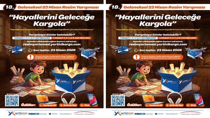 18. Yurtiçi Kargo Ulusal 23 Nisan Çocuk Resim Yarışması 2026