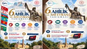 6. TDPV Uluslararası Ahilik Ve Ahi Evran Yarışmaları 2027