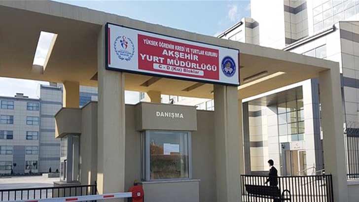 Konya Akşehir KYK Kız Öğrenci Yurdu