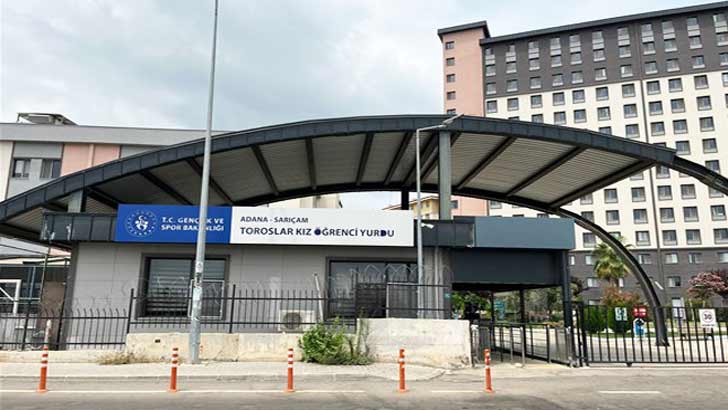 Sarıçam Toroslar KYK kız Öğrenci Yurdu