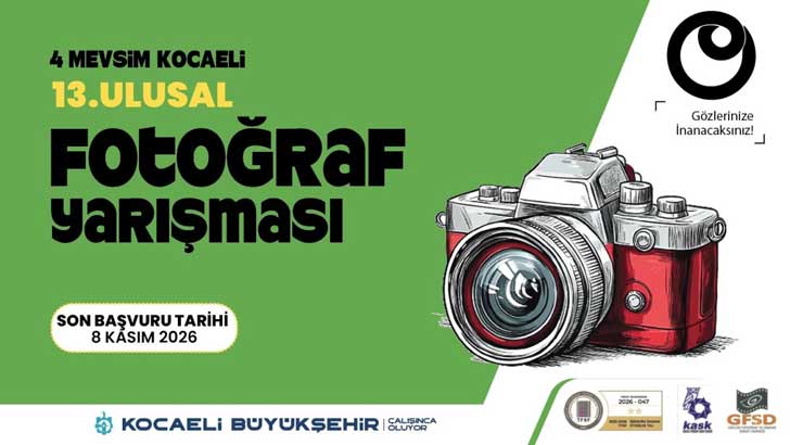 13. Dört Mevsim Kocaeli Ulusal Fotoğraf Yarışması 2026