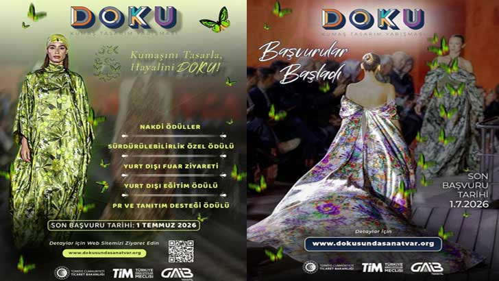 Kumaşını Tasarla 6. Doku Kumaş Tasarım Yarışması 2026