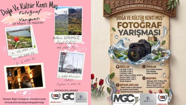 Doğa Ve Kültür Kenti Muş Fotoğraf Yarışması