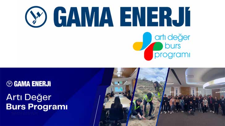 GAMA Enerji Artı Değer Bursu