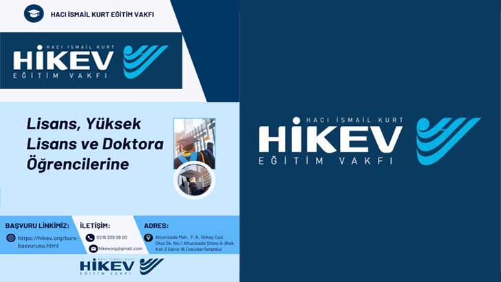 Hacı İsmail Kurt Eğitim Vakfı Burs Başvuruları