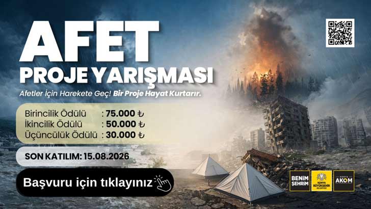 Konya Belediyesi Afet Proje Yarışması