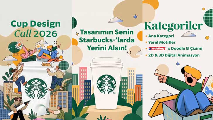 3. Starbucks Cup Design Call Bardak Tasarım Yarışması 2026