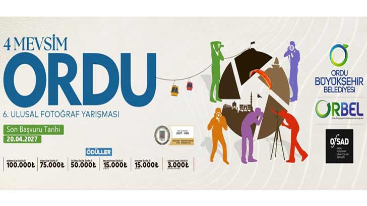 Ordu Büyükşehir Belediyesi Ulusal Fotoğraf Yarışması