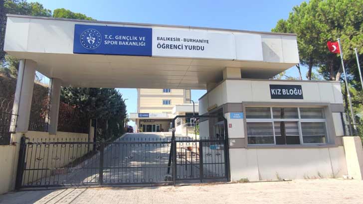 Balıkesir Burhaniye KYK Kız Öğrenci Yurdu