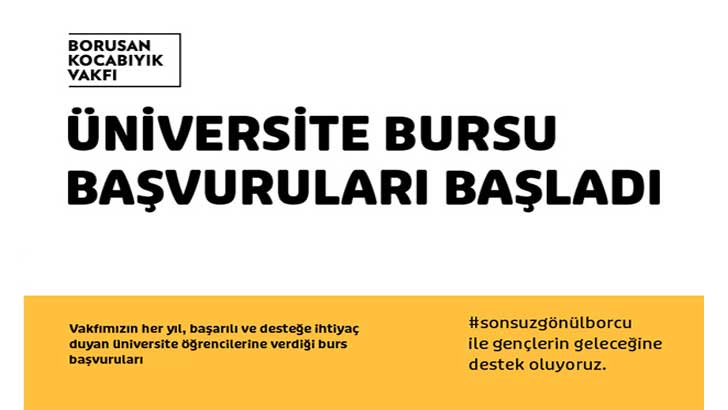 Borusan Kocabıyık Vakfı Üniversite Bursu