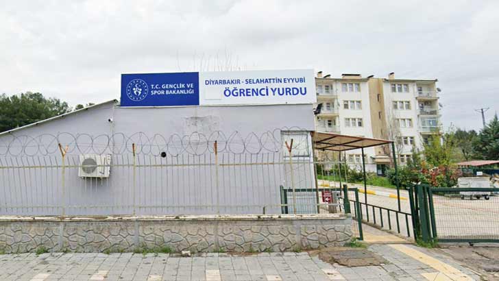 Diyarbakır Selahattin Eyyubi KYK Erkek Öğrenci Yurdu