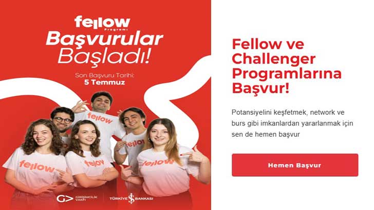Girişimcilik Vakfı Fellow ve Challenger Burs Programı