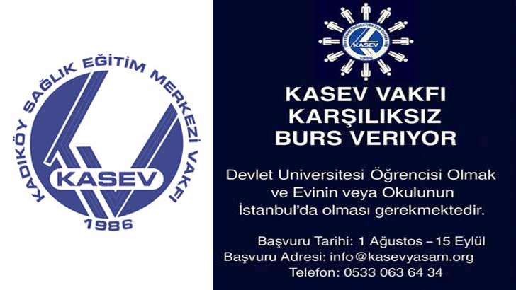 Kadıköy Sağlık Eğitim Merkezi Vakfı Bursu