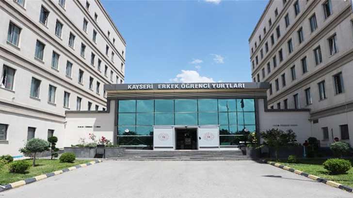 Kayseri KYK Erkek Öğrenci Yurdu Yurt Olanakları