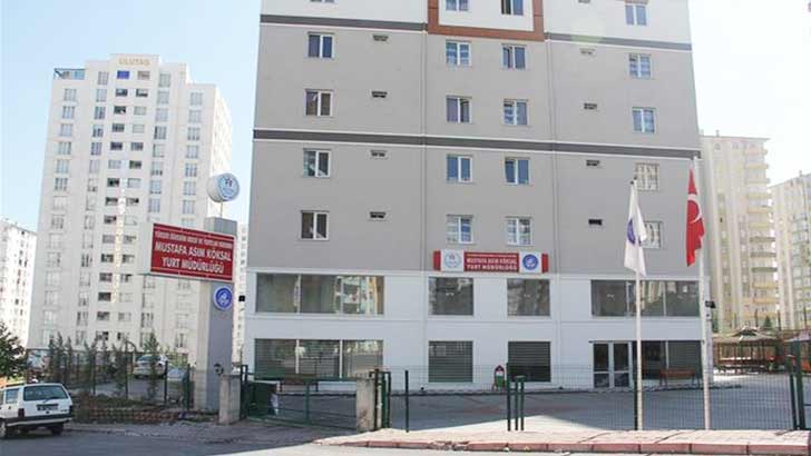 Kayseri Mustafa Asım Köksal KYK Kız Öğrenci Yurdu