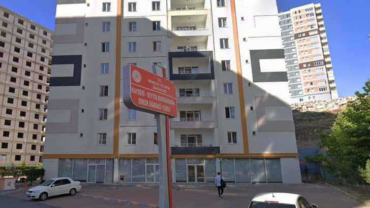 Kayseri Seyyid Burhaneddin KYK Erkek Öğrenci Yurdu