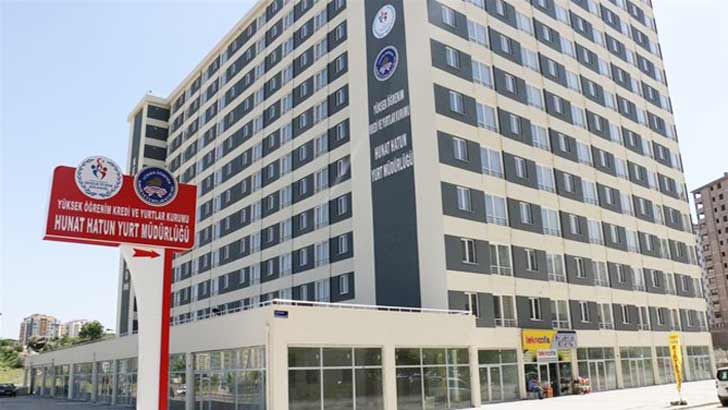Kayseri Talas Hunat Hatun KYK Kız Öğrenci Yurdu
