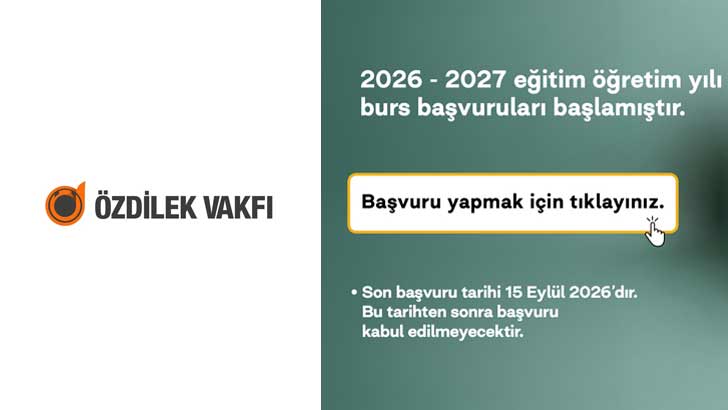 Özdilek Eğitim Sağlık Kültür Ve Sanat Vakfı Bursu
