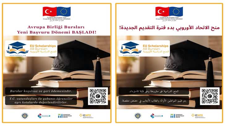 Avrupa Birliği Burs Projesi AB Bursları 2026-2027