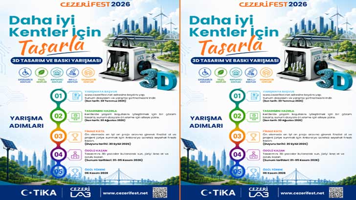 CEZERİFEST 3D Tasarım Ve Baskı Yarışması