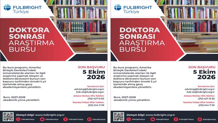 Fulbright Doktora Sonrası Araştırma Bursu