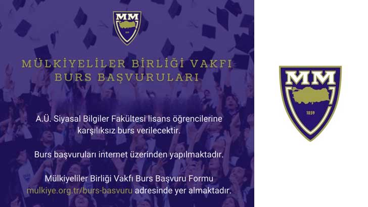 Mülkiyeliler Birliği Vakfı Bursu