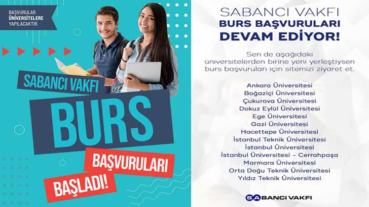 Sabancı Vakfı Üniversiteye Giriş Bursu